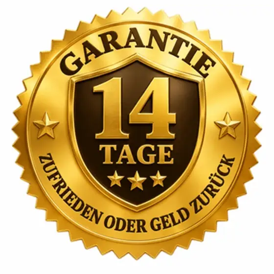 14 Tage Geld-zurück-Garantie